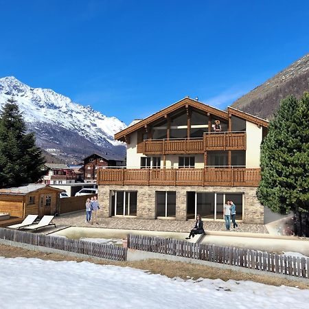 Chalet Wiesengrund Edelweiss 6P Saas-Almagell Exterior photo